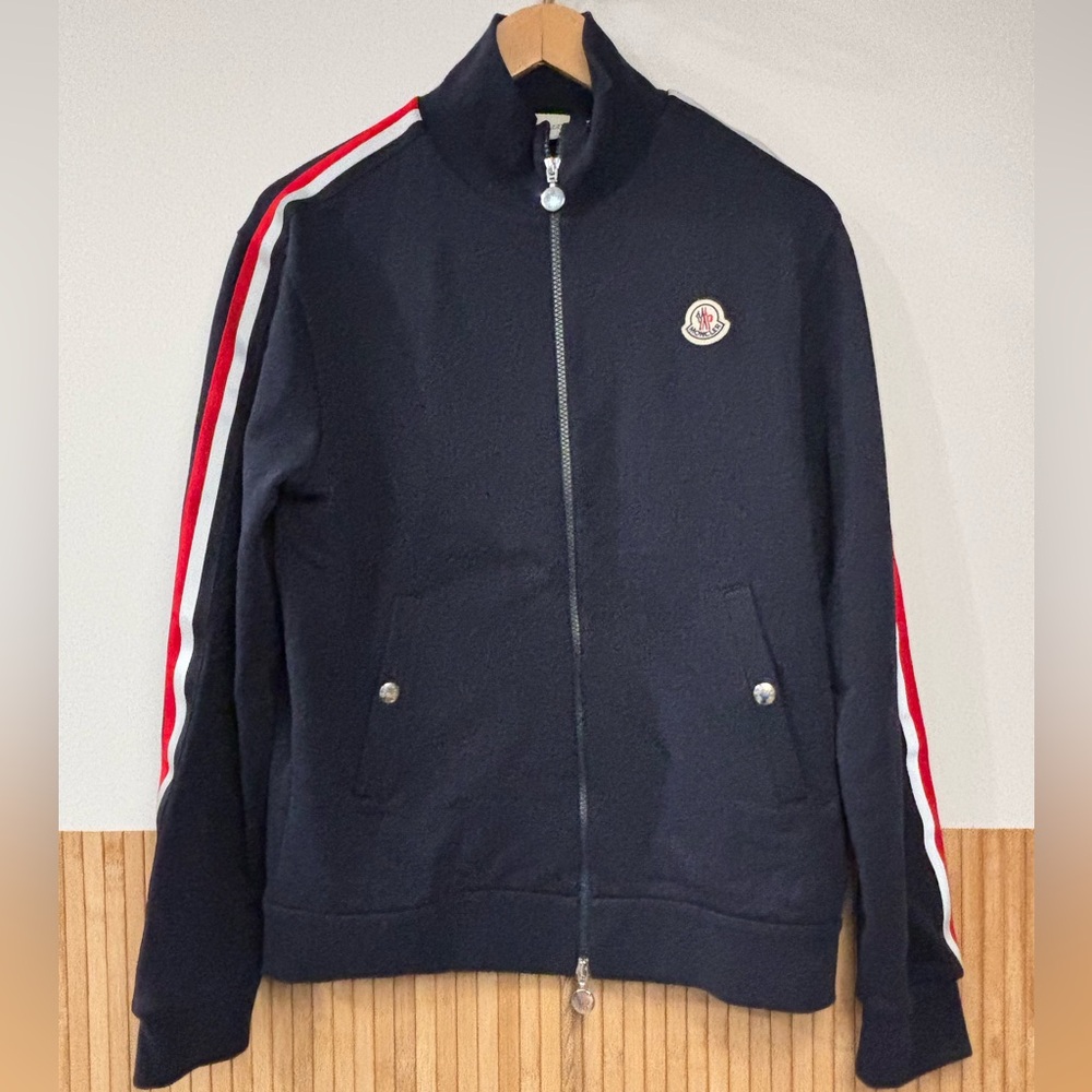 Moncler Maglia Cardigan (Navy Blue/Size:L) 
BRAND NEW
